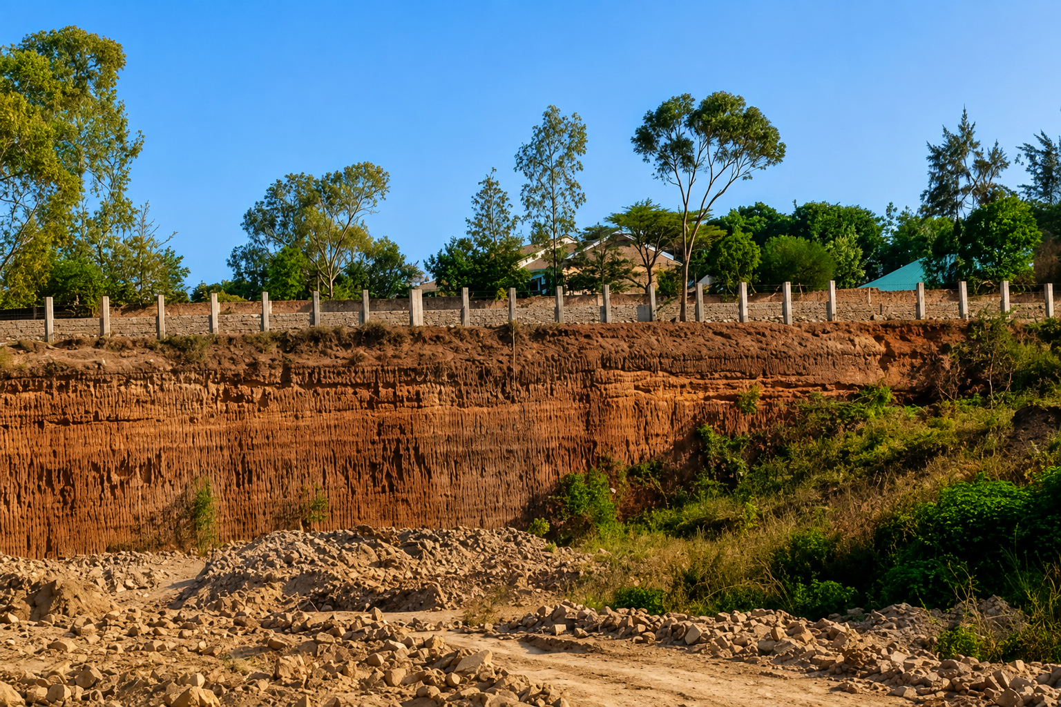 Post-quarry planning and quarry rehabilitation in Kenya